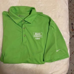 Budlight Lime Nike Polo
